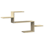 Scaffale a Parete Rovere Sonoma 104x15x49 cm in Truciolato