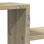 Scaffale a Parete Rovere Sonoma 104x15x49 cm in Truciolato