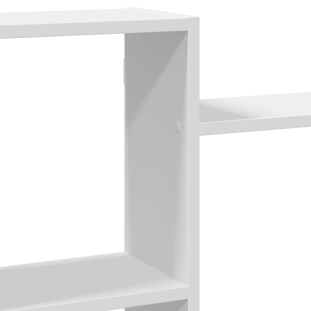 Scaffale a Parete Bianco 159x18x65 cm in Legno Multistrato