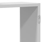 Scaffale a Parete Bianco 159x18x65 cm in Legno Multistrato