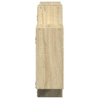 Scaffale a Parete Rovere Sonoma 159x18x65 cm in Truciolato