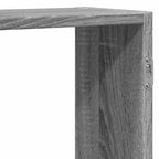 Mensola a Muro Grigio Sonoma 159x18x65 cm in Truciolato