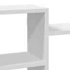 Scaffale a Parete Bianco 129x18x42 cm in Truciolato