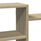 Scaffale a Parete Rovere Sonoma 129x18x42 cm in Truciolato