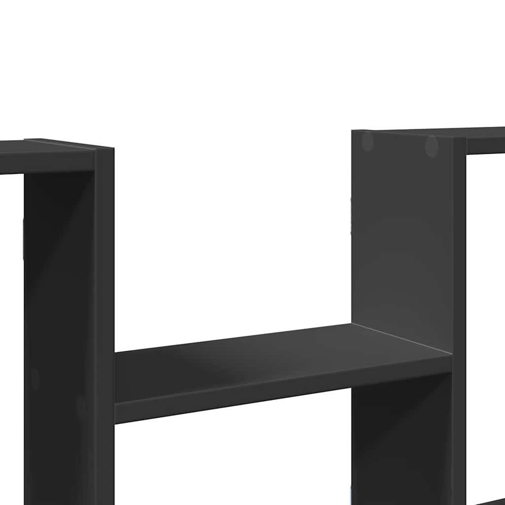Scaffale a Parete Nero 99x15x60 cm in Truciolato