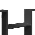 Scaffale a Parete Nero 99x15x60 cm in Truciolato