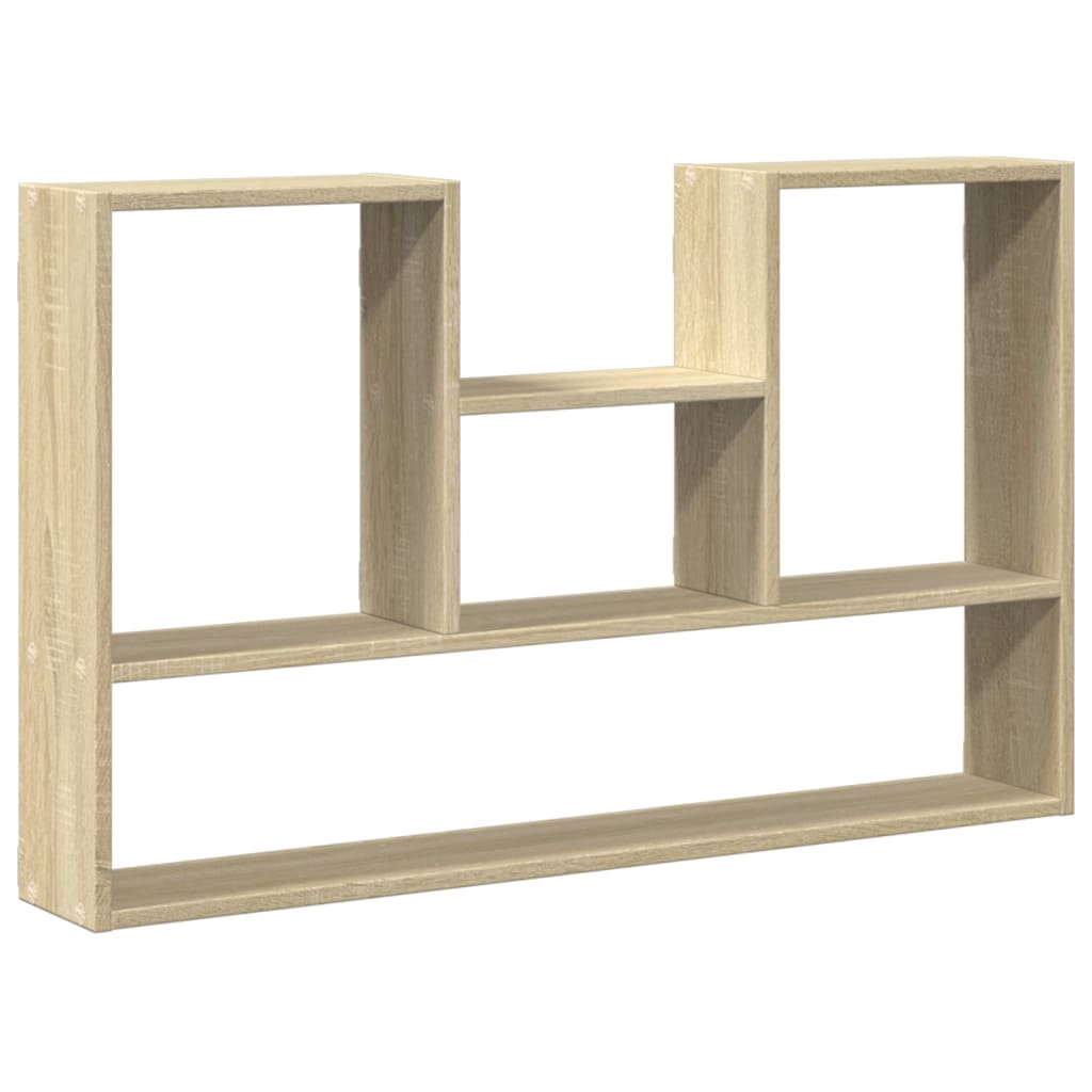Scaffale a Parete Rovere Sonoma 99x15x60 cm in Truciolato