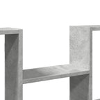 Scaffale a Muro Grigio Cemento 99x15x60 cm in Truciolato
