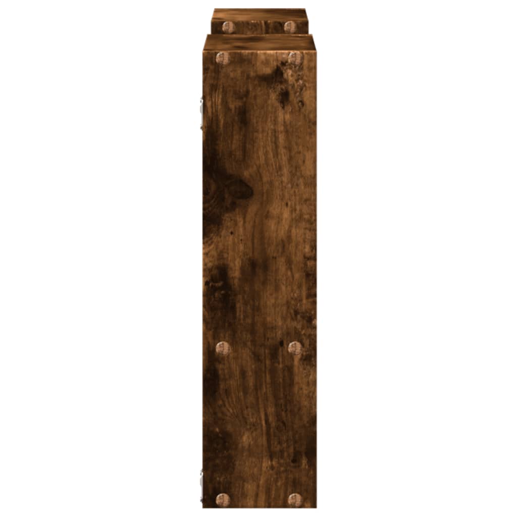 Mensola a Muro Rovere Fumo 99x15x60 cm in Truciolato