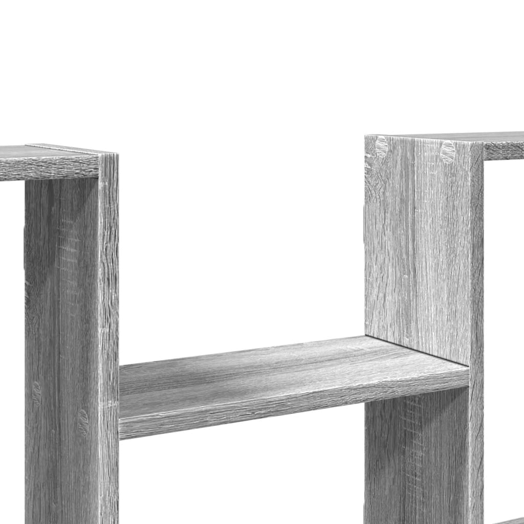 Mensola a Muro Grigio Sonoma 99x15x60 cm in Truciolato