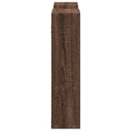 Mensola a Muro Rovere Marrone 99x15x60 cm in Truciolato