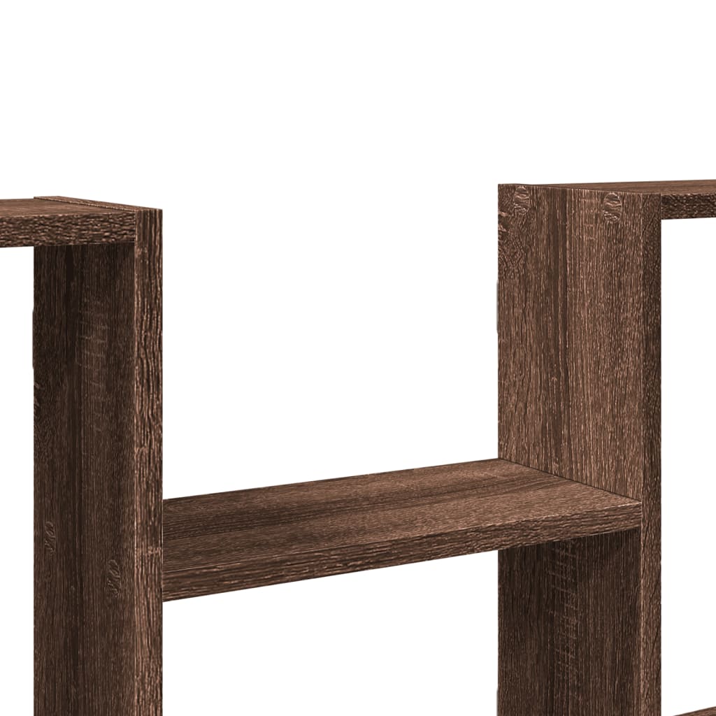 Mensola a Muro Rovere Marrone 99x15x60 cm in Truciolato