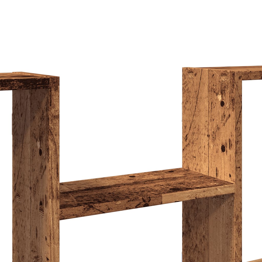 Scaffale a Parete Legno Vecchio 99x15x60 cm in Truciolato