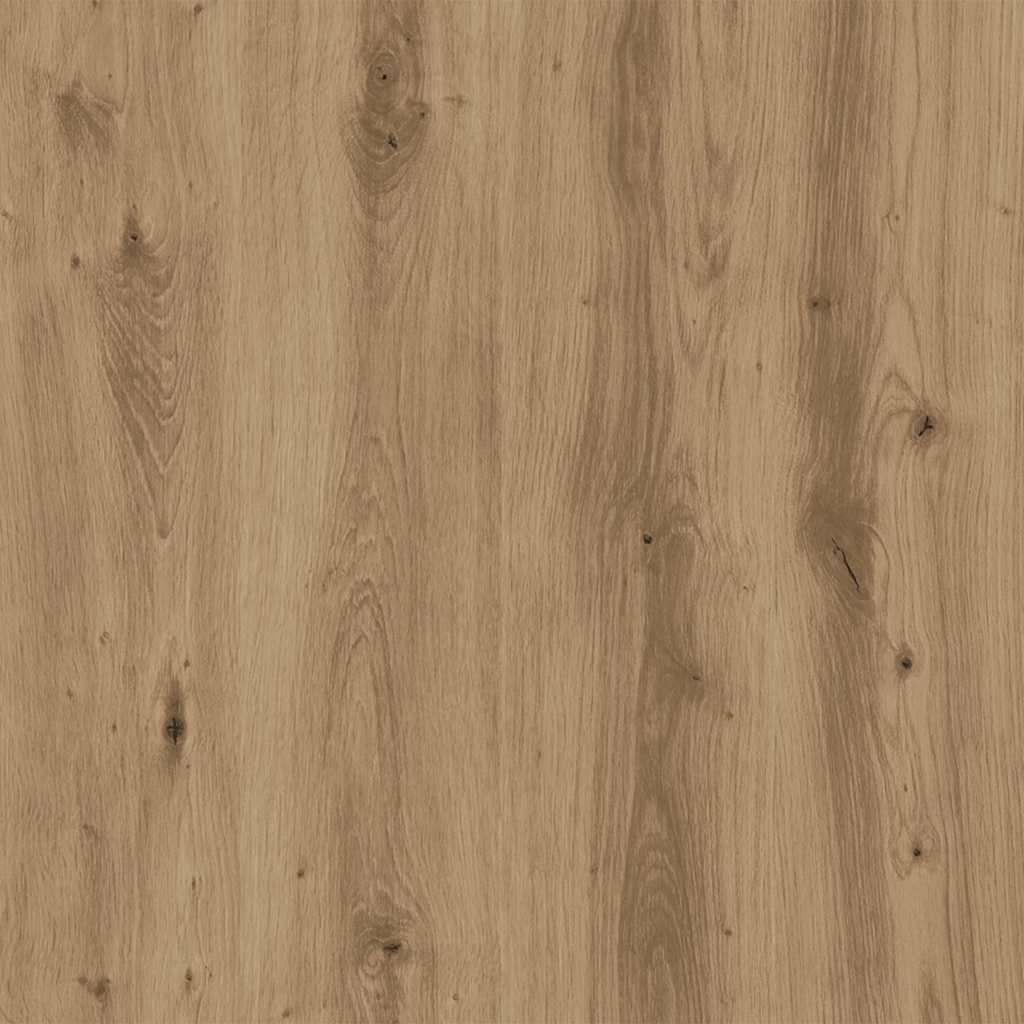 Mensole Parete 2pz Rovere Artigianale 50x12x50 cm in Truciolato
