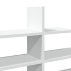 Scaffale a Parete Bianco 124,5x18x60,5 cm in Truciolato