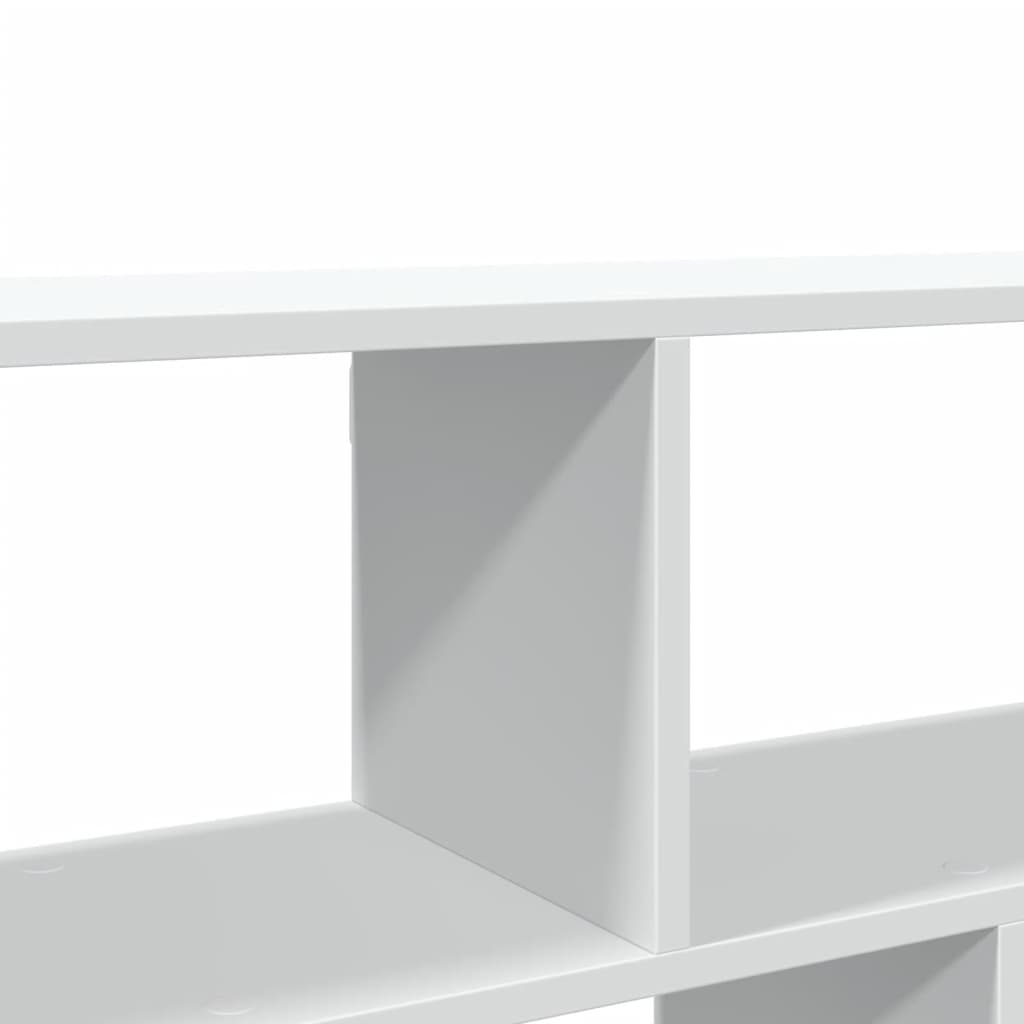 Scaffale a Parete Bianco 100x25x50 cm in Legno Multistrato