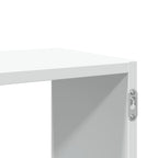 Scaffale a Parete Bianco 100x25x50 cm in Legno Multistrato