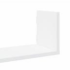 Mensole a Muro 3 pz Bianche 58x18x18 cm in Truciolato