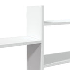 Mensola a Parete Bianca 167,5x18x68 cm in Truciolato