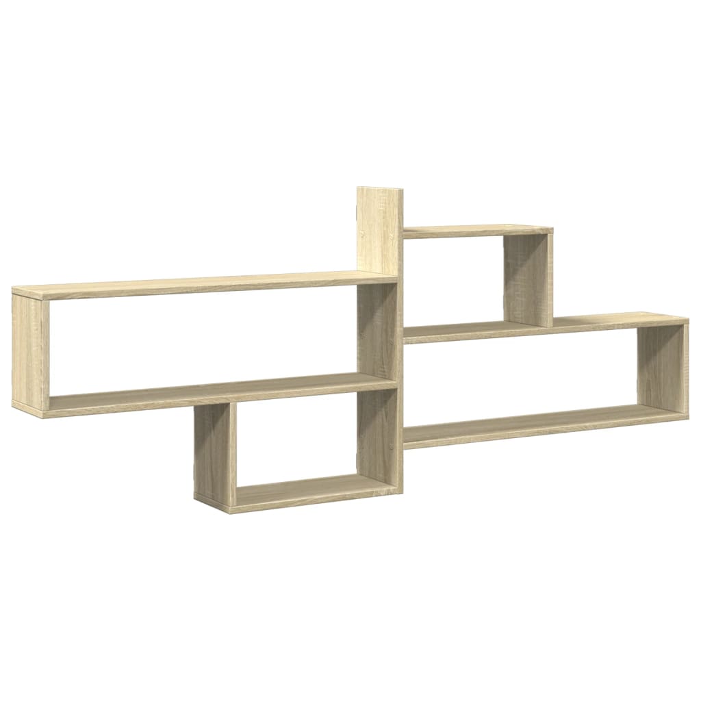 Mensola a Parete Rovere Sonoma 167,5x18x68 cm in Truciolato