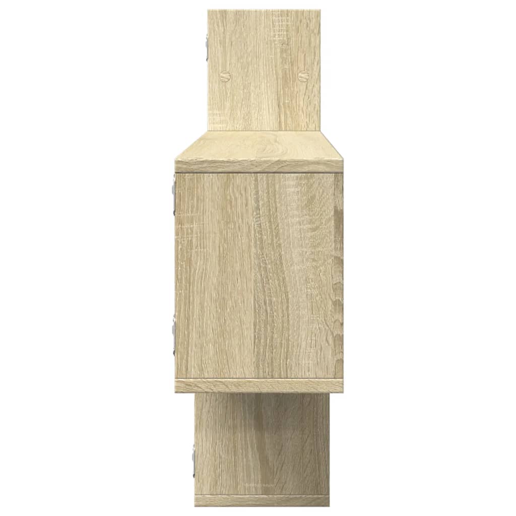 Mensola a Parete Rovere Sonoma 167,5x18x68 cm in Truciolato