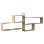 Mensola a Parete Rovere Sonoma 167,5x18x68 cm in Truciolato