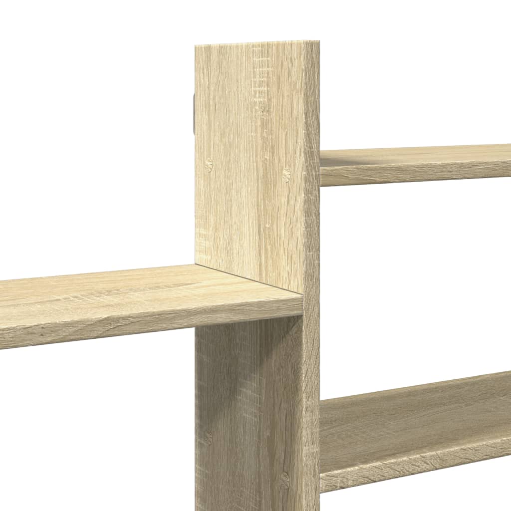 Mensola a Parete Rovere Sonoma 167,5x18x68 cm in Truciolato