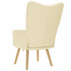 Sedia Relax Crema in Tessuto