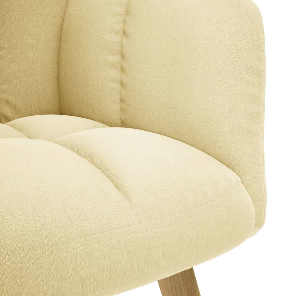 Sedia Relax Crema in Tessuto