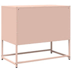 Mobile TV Rosa 68x39x60,5 cm in Acciaio Laminato a Freddo