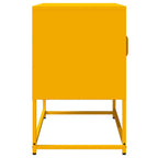 Mobile TV Giallo Senape 68x39x60,5 Acciaio Laminato a Freddo