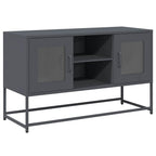 Mobile TV Antracite 100,5x39x60,5 cm in Acciaio