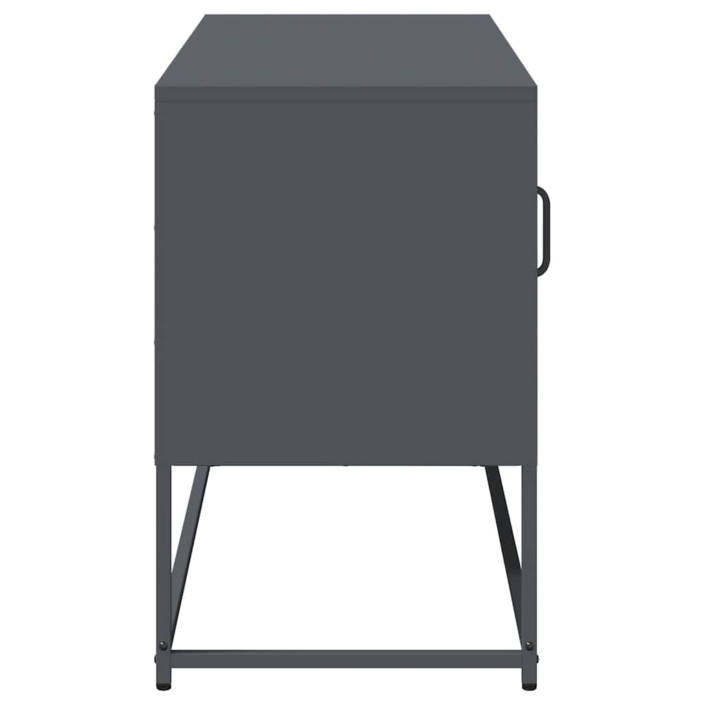 Mobile TV Antracite 100,5x39x60,5 cm in Acciaio