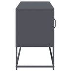 Mobile TV Antracite 100,5x39x60,5 cm in Acciaio