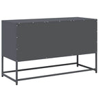Mobile TV Antracite 100,5x39x60,5 cm in Acciaio