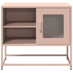 Mobile TV Rosa 68x39x60,5 cm in Acciaio