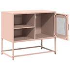 Mobile TV Rosa 68x39x60,5 cm in Acciaio