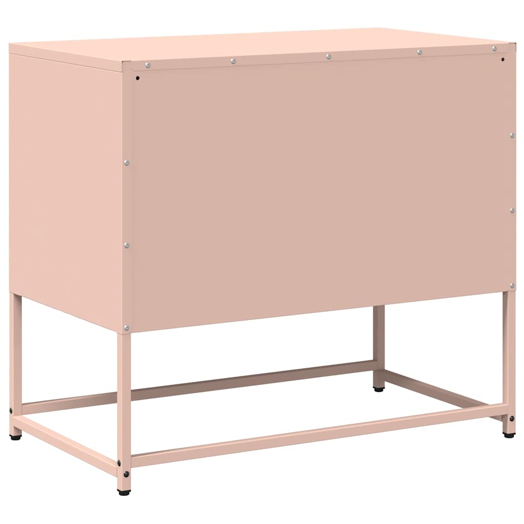 Mobile TV Rosa 68x39x60,5 cm in Acciaio