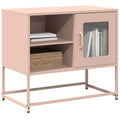 Mobile TV Rosa 68x39x60,5 cm in Acciaio