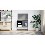 Mobile TV Antracite 68x39x60,5 cm in Acciaio