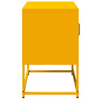 Mobile TV Giallo Senape 68x39x60,5 cm in Acciaio