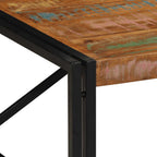Tavolino Salotto Multicolore 100x100x35 cm Legno Recupero