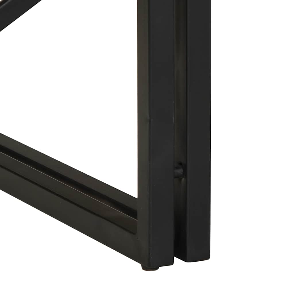 Tavolino Salotto Multicolore 100x100x35 cm Legno Recupero