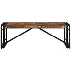 Tavolino Salotto Multicolore 100x50x35 cm Legno Recupero