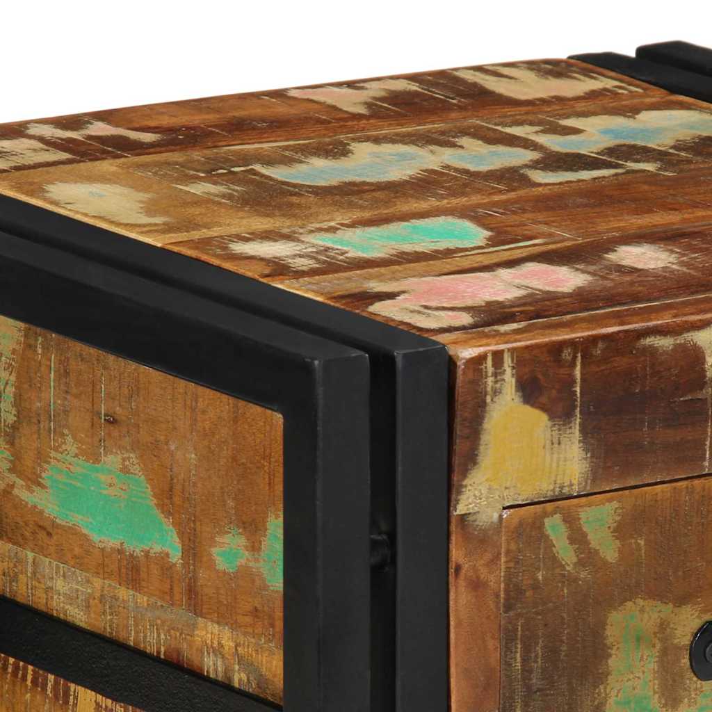 Armadio da Notte con cassetto 2 pcs Multicolore 40 x 35 x 50 cm
