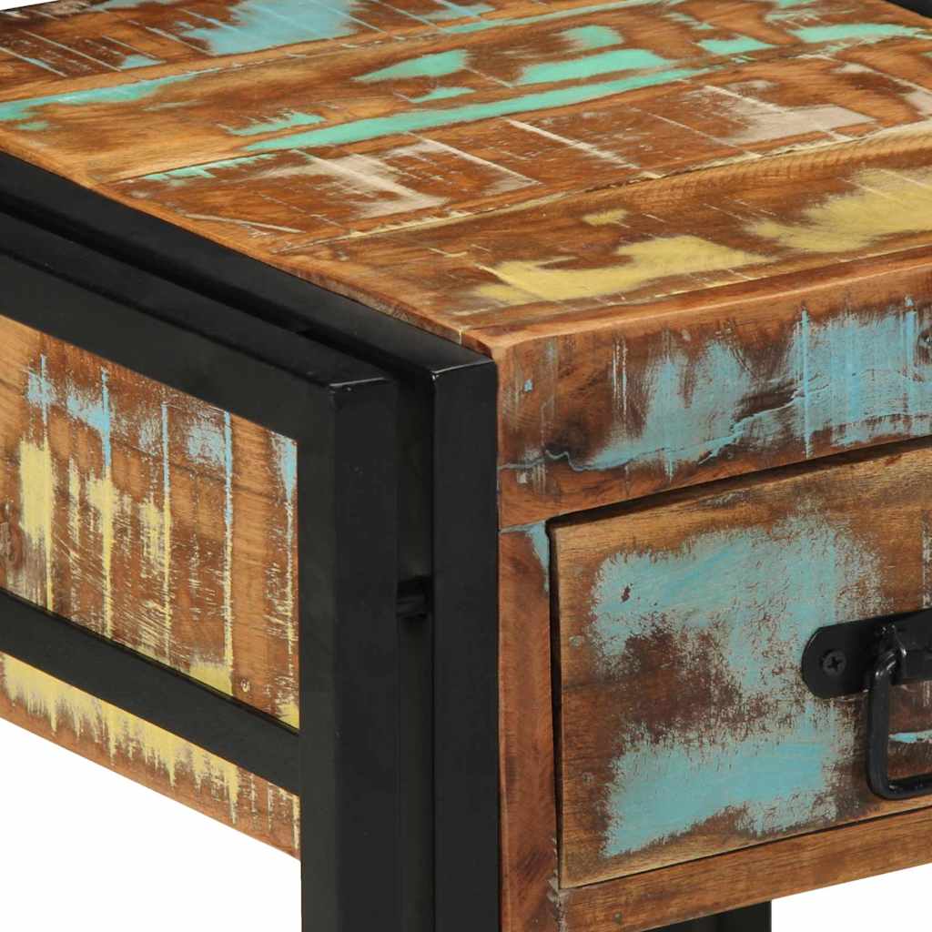 Armadio da Notte con cassetto 2 pcs Multicolore 40 x 40 x 50 cm