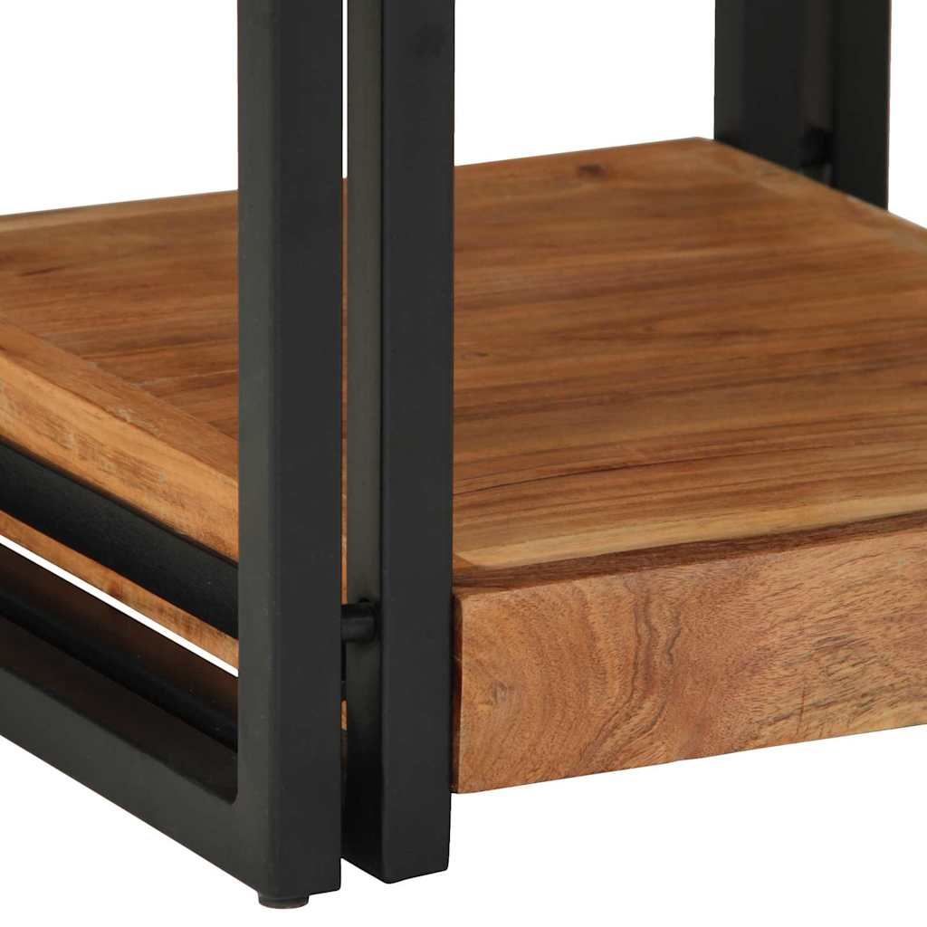 Armadio da Notte 40 x 40 x 50 cm Legno di Acacia Massello