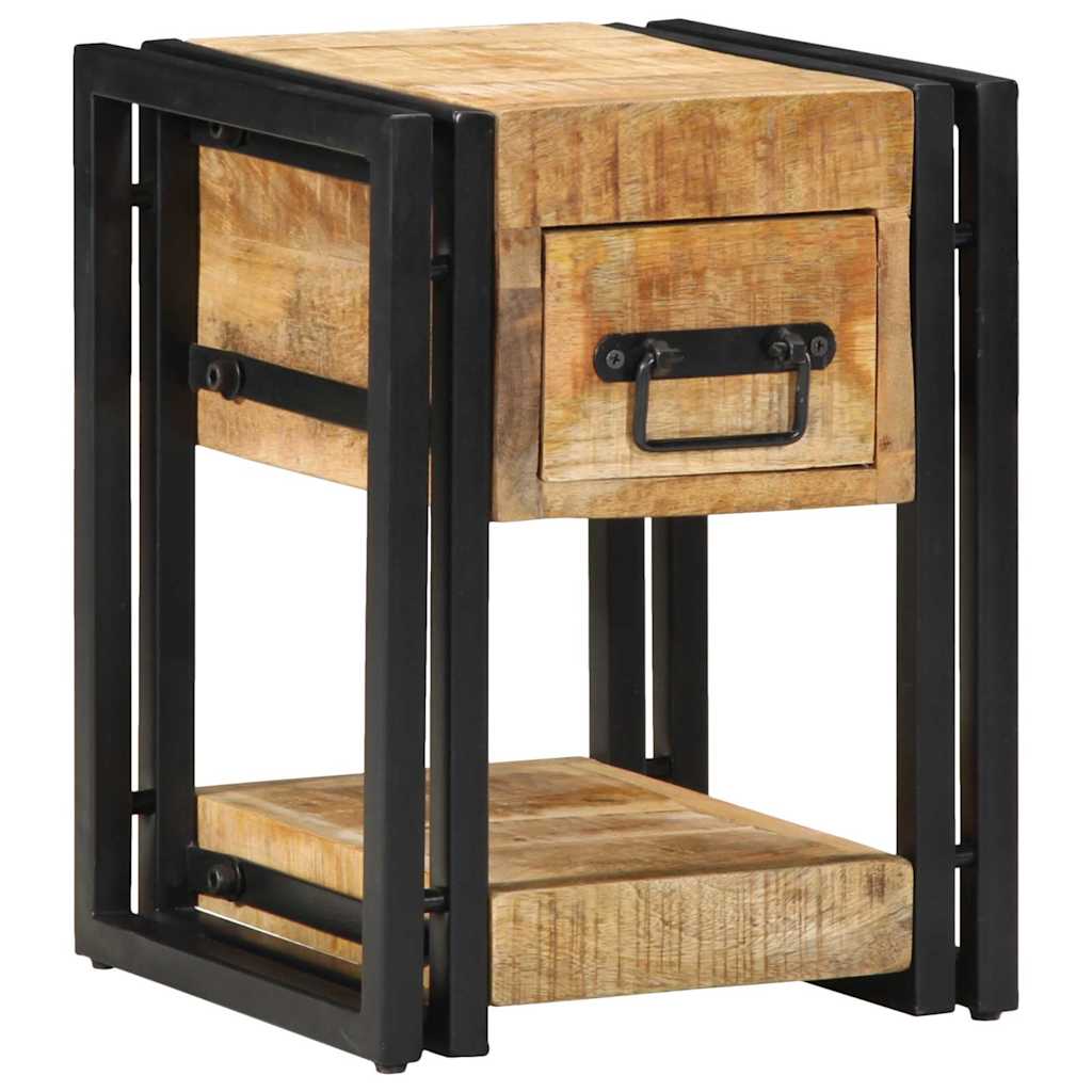 Armadio da Notte 30 x 30 x 40 cm Legno di mango massello