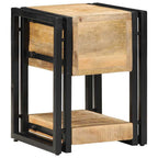 Armadio da Notte 30 x 30 x 40 cm Legno di mango massello