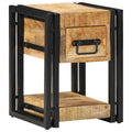 Armadio da Notte 2 pcs 30 x 30 x 40 cm Legno di mango massello